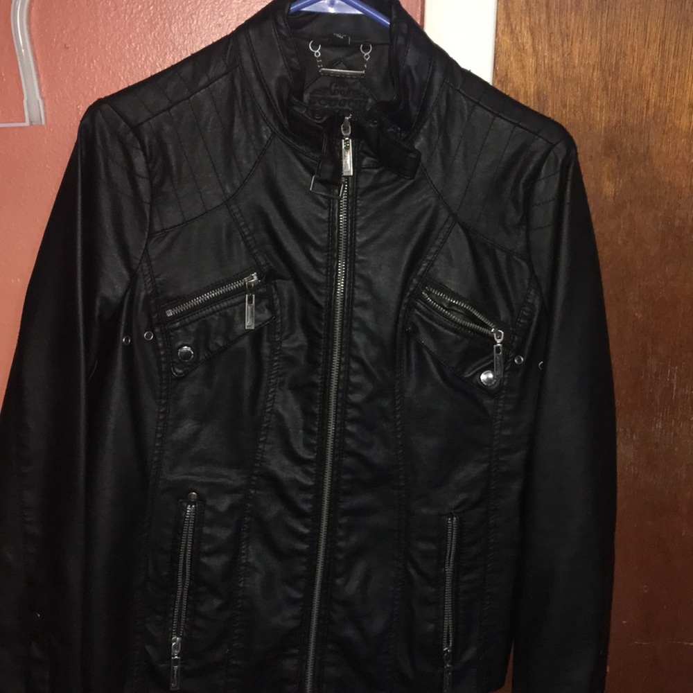Leather jacket